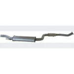 Резонатор Вольво С40/В40 (Volvo S40/V40) 1.6/1.8/2.0 16V 1996-2004 ,(284-155),Bosal алюмінізований,31.250