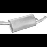Глушник Опель Корса А Opel Corsa A 1.0/1.2/1.4 хетчбек kat 1990/1991/1992/1993 17.11 Polmo алю