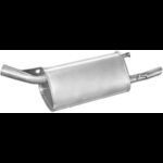Глушник Опель Корса Б Opel Corsa B 1.0i -12V kat 1996- 17.290 Polmo алю