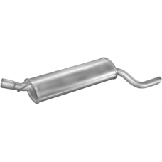 Глушник Опель Корса Б Opel Corsa B 1.2/1.4/1.7D Combo 1993-2001 17.135 Polmo алю
