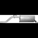 Глушник Опель Корса Д Opel Corsa D 1.0 12V  - 17.341 Polmo алю