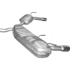 Глушник Опель Сигнум Opel Signum 2.0 turbo/2.2/3.0CDTI/3.2 V6 2003 - 17.69 Polmo алю