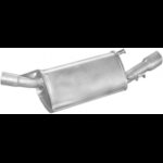 Глушник Опель Тигра Opel Tigra 1.4i; 1.6i -16V kat 94-97 17.265 Polmo алю
