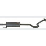 Резонатор Тойота Пріус (Toyota Prius) 1.5 Hybrid 03-09,(282-983),Bosal алюмінізований,26.00