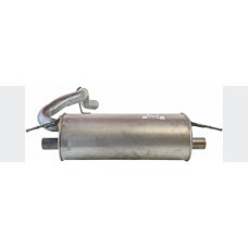 Резонатор Форд Куга (Ford Kuga) 2.0 TDCI 2008 - 2012,(154-491),Bosal алюмінізований,08.72