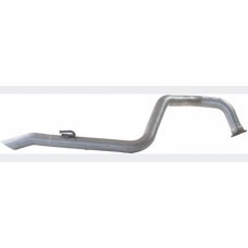 Труба кінцева Тойота Ленд Крузер 100 (Toyota Land Cruiser) 3.0TD 2002-2009,(850-137),Bosal алюмінізована,26.303
