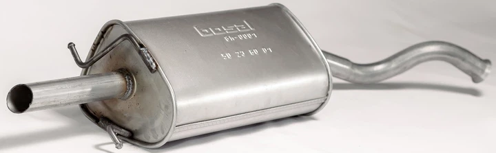 Глушник  LANOS хечбек 141-019 Bosal алюмінізований