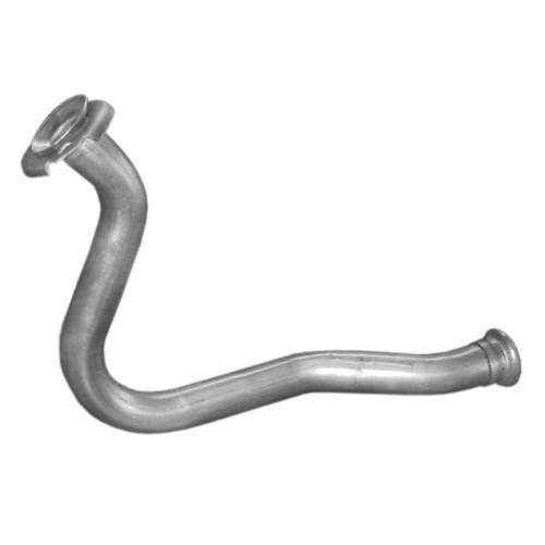 Труба середня Renault R19 1.7; 1.9D Chamade Diesel 88-96 21.404  алюмінізована сталь
