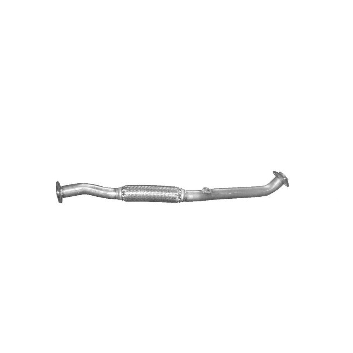 Труба середня Nissan Primera 2.0i 16V 06/99-01/02 15.401  алюмінізована сталь