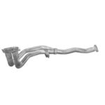 Труба прийомна Opel Astra 1.8 07-91-95/1.8 92-95/ 17.423  алюмінізована сталь