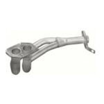 Прийомна труба Opel Kadett 86-91 1.4 17.476  алюмінізована сталь