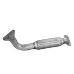 Труба прийомна Mazda MX3 1.6 16 V 91-93/323 1.3 16V 89-94 HB/323 F 1.8 GT 16V 12.150  алюмінізована сталь